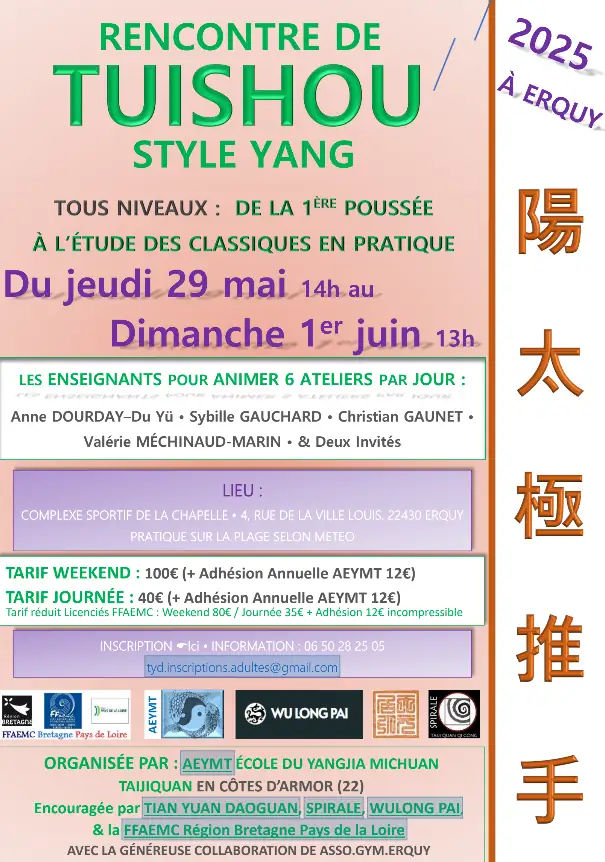 RENCONTRE DE TUISHOU STYLE YANG